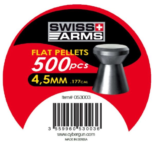Swiss Arms 4.5mm/0.177 HIGH GRADE diabolo (500kom)