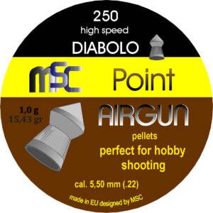 MSC Diabolo Point AG 5.5mm/0.22 (250 kom.)