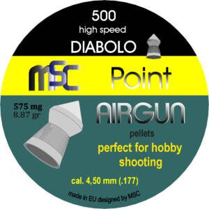MSC Diabolo Point AG Hunt 4.5mm/0.177 (500 kom.)
