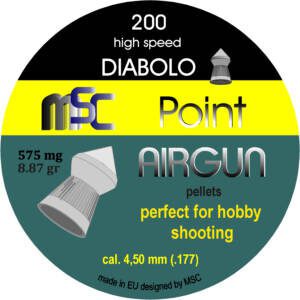 MSC Diabolo Point AG Hunt 4.5mm/0.177 (200 kom.)