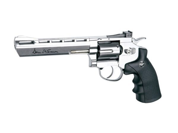 Zračni revolver Dan Wesson 6" CO2  4.5mm/0.177 BB srebrni