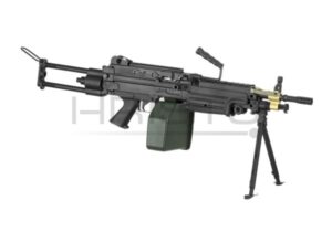 Airsoft replika A&K  M249 Para Full Metal strojnica