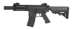 Colt airsoft M4 Special Forces Polimer/Metal rail mini BK COMBO (baterija + punjač) airsoft puška