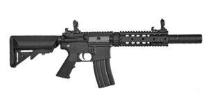 Colt airsoft M4 Polimer/Metal Rail Silent Ops COMBO (baterija + punjač) AEG airsoft puška