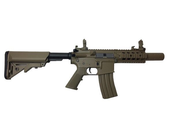 Colt airsoft M4 Special Forces full metal mini TAN COMBO (baterija + punjač) airsoft puška