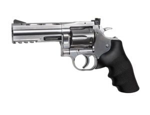 Dan Wesson airsoft DW 715 4" silver revolver CO2