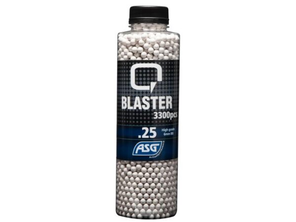 ASG airsoft Q-Blaster 0.25g/3300kom kuglice BIJELE