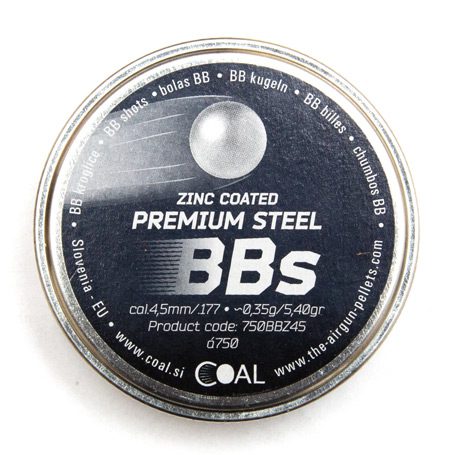 MSC BB pocinčani 0.35g (5.40gr) 4.5mm/0.177 (750 kom.)