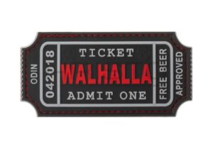 JTG Large Walhalla Ticket oznaka