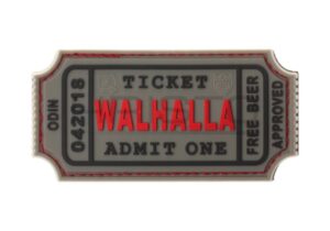 JTG Large Walhalla Ticket oznaka -Grey