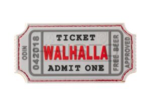 JTG Large Walhalla Ticket oznaka -W