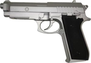Cybergun airsoft PT92 silver Co2 BAX NBB (non-blowback) pištolj