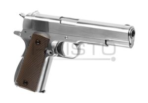 WE airsoft M1911 Full Metal V3 GBB (gas-blowback) pištolj (zeleni plin)