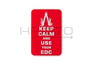 JTG Keep Calm EDC oznaka