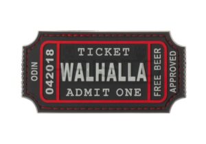 JTG Large Walhalla Ticket oznaka -BK 2