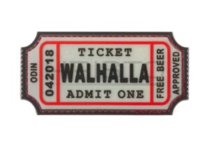 JTG Large Walhalla Ticket Fluorescentna oznaka