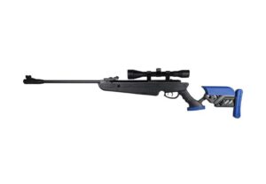 Zračna puška SWISS ARMS TG1 Nitro Piston Black/blue 4.5mm s optičkim ciljnikom Scope 4 X 40 E=19.9 J