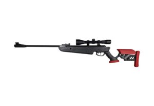 Zračna puška SWISS ARMS TG1 Nitro Piston Black/Red 4.5mm s optičkim ciljnikom Scope 4 X 40 E=19.9 J