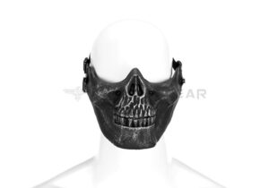 Invader Gear skull face mask metallic