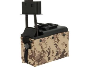 A&K airsoft Ammobox za M249-Digital Desert 1500 bb