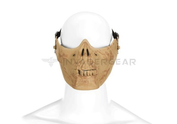 Invader Gear Skull Half Face Mask COYOTE