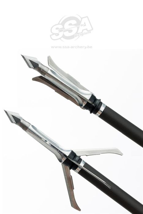 Grim Reaper Expandable Broadheads Razorcut Ss Extra 100Gr Mechanical 3-Blade 3/Pk