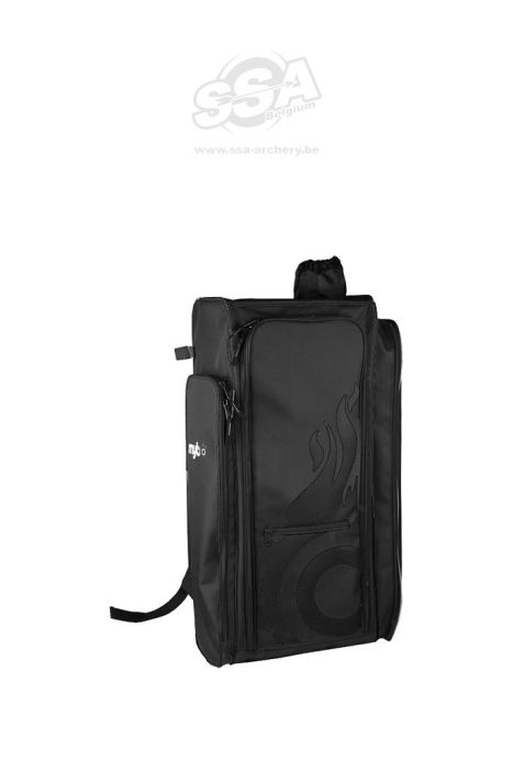 Mybo Recurve Backpacks W/ Arrow Tube - H66 X W35 X D23Cm Flame Black
