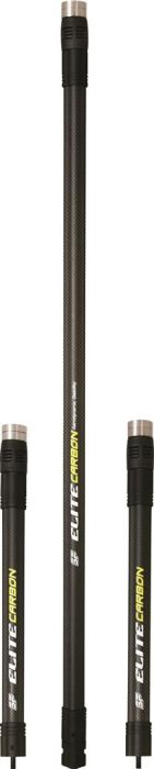 Sebastien Flute Target Stabilizers Mono Carbon Elite 32" Black With Flat And Cap Weight