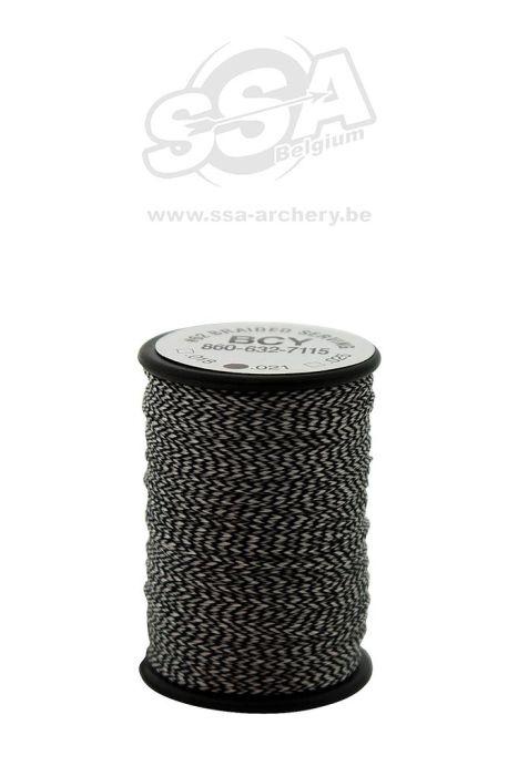 BCY Serving Material Braided *62 021 1Lbs Black/White