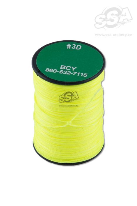 BCY Serving Material *3D Dia .016" Jig Flo.Yellow