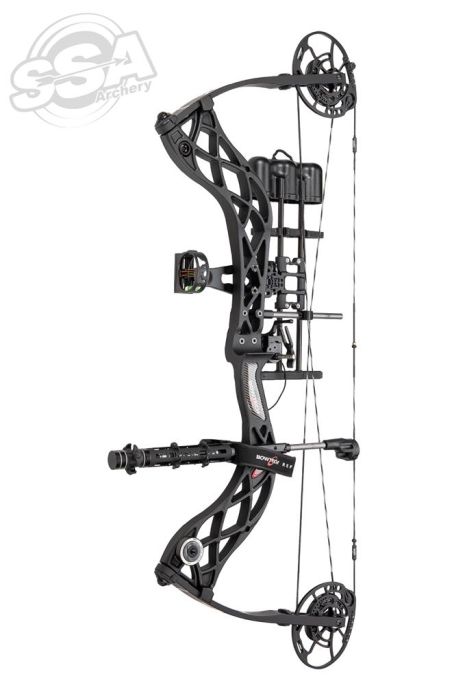 Bowtech Compound Package Carbon Zion Max Binary Cam w/ Rot. Mod LH 40-50lbs 25.5-30.5" Black