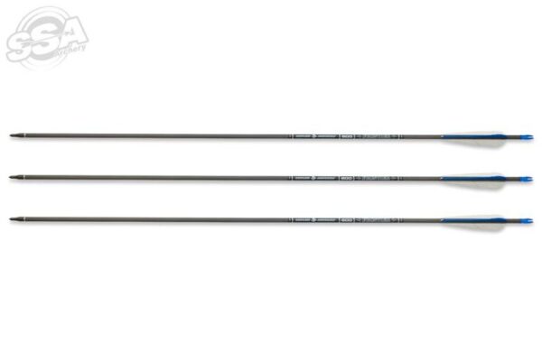 Skylon 3 Pack Carbon Frontier Arrows Id6.2 800 - 30" Feather 4"/In-Nock/Insert/Point ID 6.2