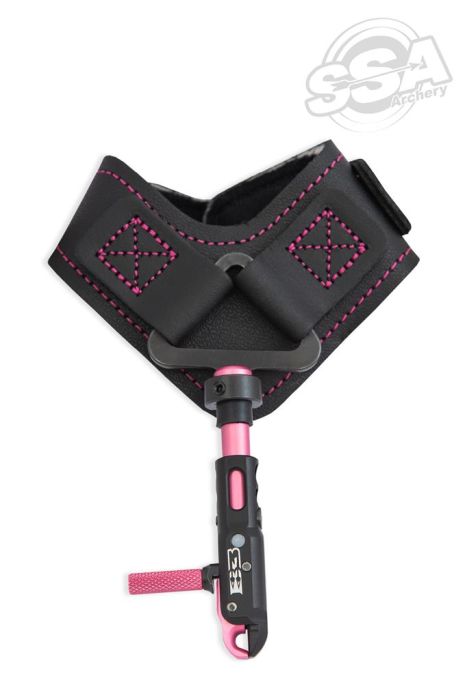 B3 Archery Index Finger Releases Tigress Swivel - Buckle Strap Pink