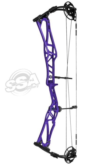 Elite Compound Rezult Tri-Track Cam LH 60lbs 24-31" Purple Rain
