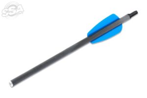 EK Archery Adder Crossbow Bolts Carbon - 7.5" Blue Vanes 10/Pk