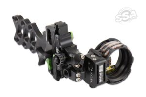 Axcel Hunting & 3D Sights Accuhunter Slider Accustat Ii Scope - 5 Pin .010 Black