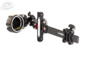 Axcel Hunting & 3D Sight Landslyde Carbon Pro Slider Accustat Ii Scope - 3 Pin .010