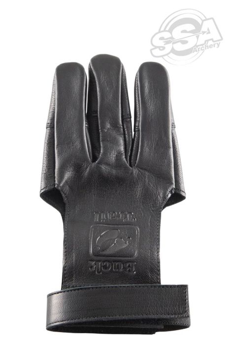 Buck Trail Shooting Gloves Ibex Full Palm Leather With Reinforced Fingertips XS
