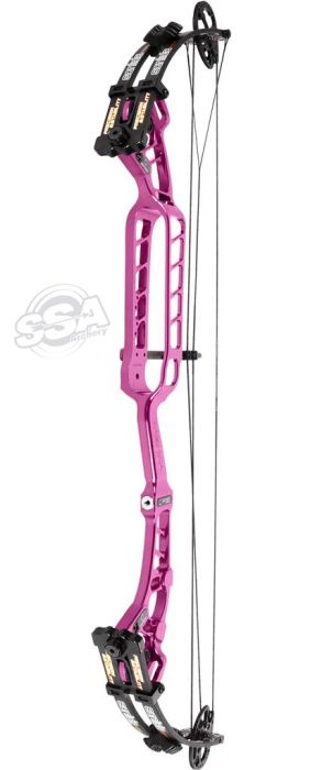 Sanlida Compound Hero With Hero Cam 40-50lbs 27"-29.5" (All Mods Included) RH Anodized Pink