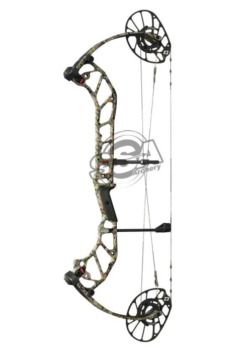 PSE Compound Evo Xf30 E2 Cam Rotating Mod LH 60lbs 27.5"-31.5" Mossy Oak Country