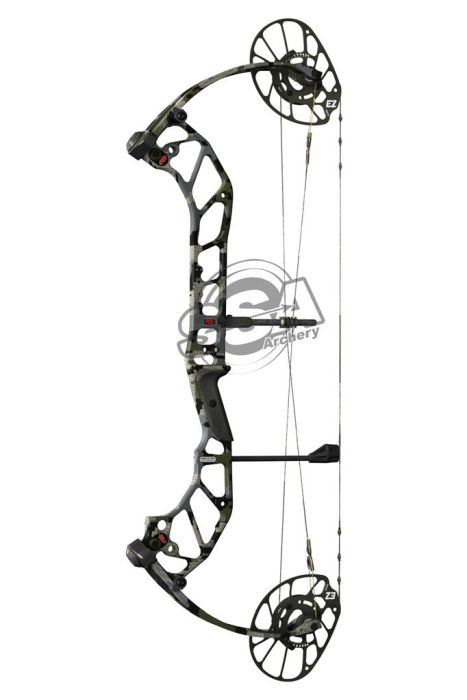 PSE Compound Evo Xf30 S2 Cam Rotating Mod RH 60lbs 25"-29" Kuiu Verde