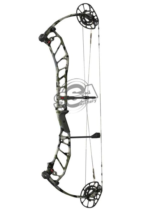 PSE Compound Evo Xf33 S2 Cam Rotating Mod LH 60lbs 26"-30" Kuiu Verde