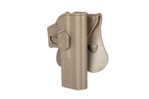Amomax Per-Fit Glock 17/22/31 holster FDE