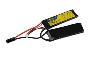 Electro River airsoft LiPo baterija 7.4V/1500mAh twin 20/40c Tamiya mini