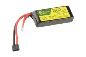 Electro River airsoft LiPo baterija 11.1V/1500mAh 20/40c Dean