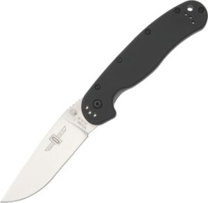 Ontario RAT I saten/crni preklopni nož
