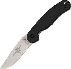 Ontario RAT II saten/crni preklopni nož