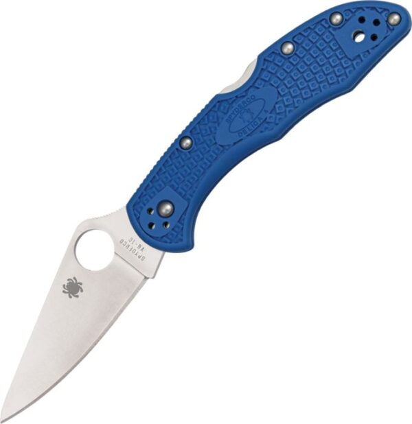 Spyderco Delica Lockback Full Flat Blue preklopni nož