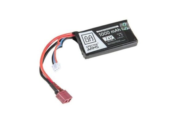 Specna Arms airsoft LiPo baterija 7.4V/1000mAh 30/60c Dean