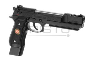 Airsoft pištolj WE M92 Biohazard Extended Full Metal GBB (gas-blowback) BK